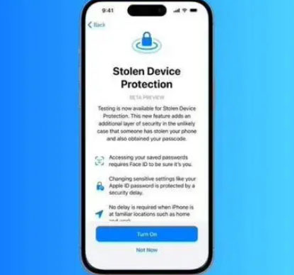 东丽苹果授权维修店分享被盗设备保护功能开启方法 