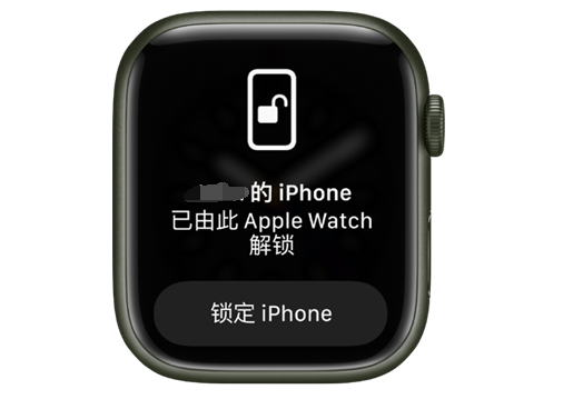 东丽苹果手机维修分享用 AppleWatch 解锁配备面容 ID 的 iPhone方法 