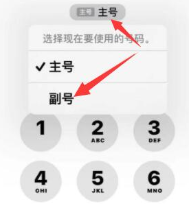 东丽苹果14维修店分享iPhone 14 Pro Max使用副卡打电话的方法 