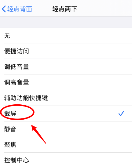 东丽苹果手机维修分享iPhone12如何启用双击截屏 
